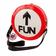 Oh My Pop! Fun-Borsa-Zaino Sign, Rosso