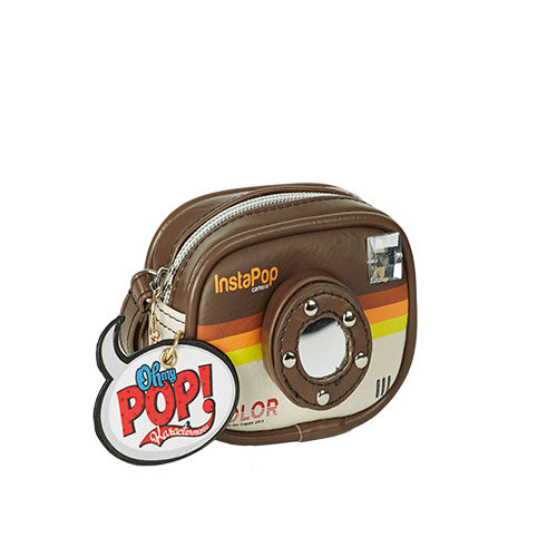 Oh My Pop! Insta Love-Portamonete Cam, Marrone
