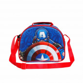 Mayorista Distribuidor Bolsa Portamerienda 3D Capitán América Patriot