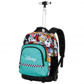 Wholesale Distributor FAN GTS Trolley Backpack Mickey Mouse Squares
