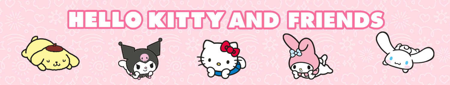Hello Kitty, My Melody & Kuromi | Licencia Oficial - SANRIO | Karactermania