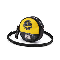Martina D'Antiochia (Martina's Fun) Yellow-Round Shoulder Bag, Yellow