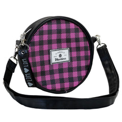 Martina D'Antiochia (Martina's Fun) Pink-Round Shoulder Bag, Pink