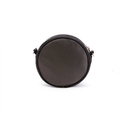 Martina D'Antiochia (Martina's Fun) Grey-Round Shoulder Bag, Grey