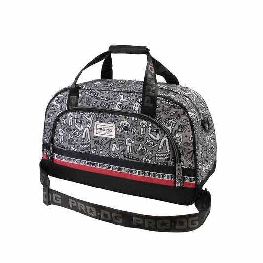 PRO-DG Hip Hop-Bolsa de Deporte Sport Pocket, Gris