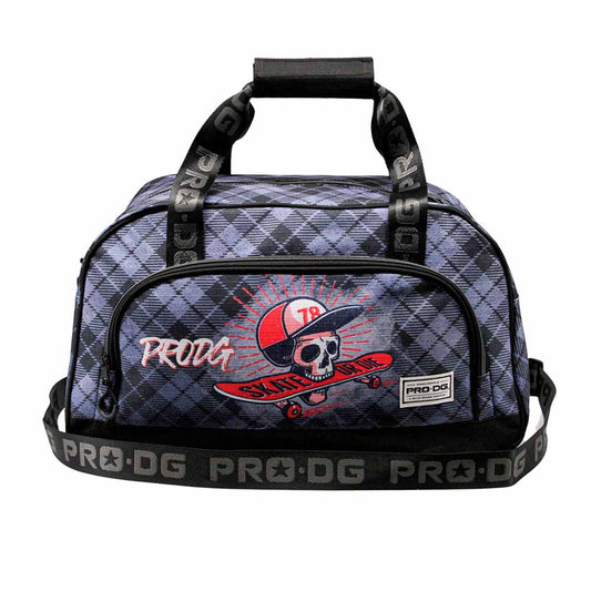 PRO-DG Skull-Bolsa de Deporte Sport Pocket, Gris