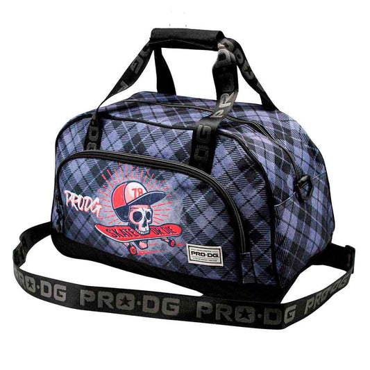 PRO-DG Skull-Bolsa de Deporte Sport Pocket, Gris