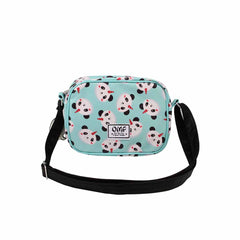 Oh My Pop Pandicorn Turquesa-Bolso Bandolera Rectangular, Turquesa