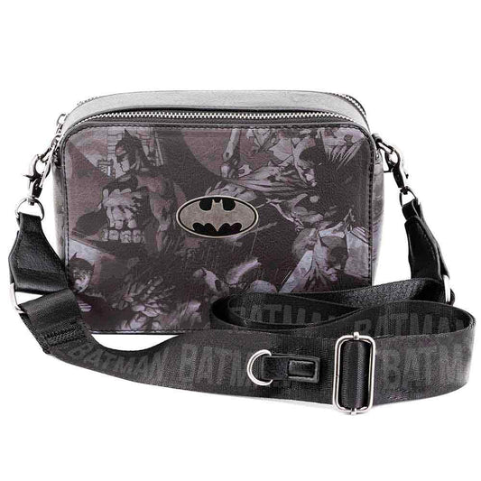 DC Comics Batman Bat-Bat IBiscuit Shoulder Bag, Black
