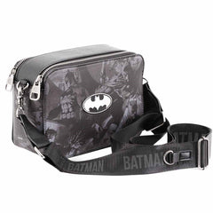 DC Comics Batman Bat-Bat IBiscuit Shoulder Bag, Black