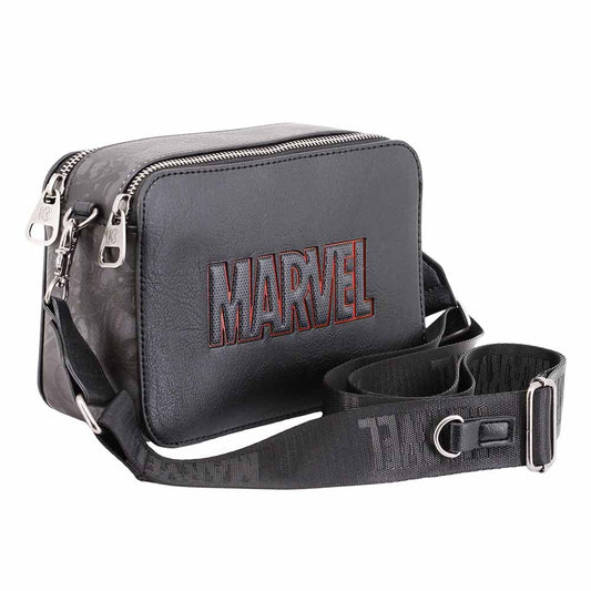 Marvel Universe-Bag IBiscuit Borsa a tracolla, Nero