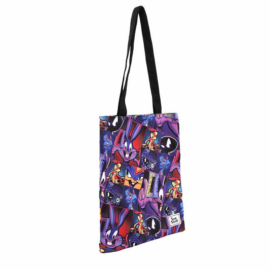 Looney Tunes Space Jam 2: A New Legacy Jam-Bolsa de la Compra Tote Shopping Bag, Multicolor