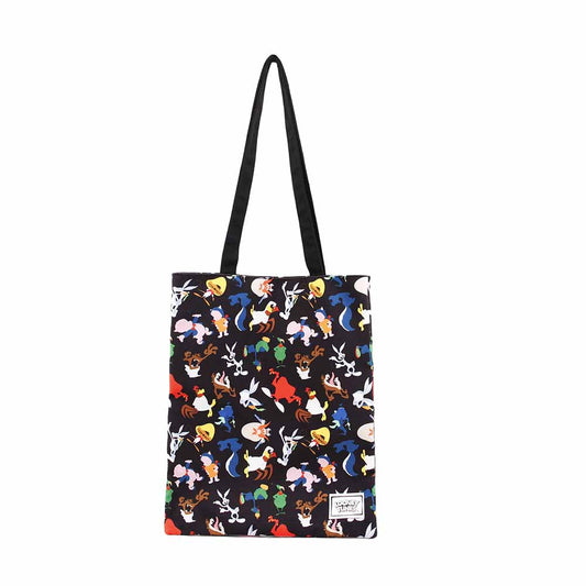 Looney Tunes Gang-Bolsa de la Compra Tote Shopping Bag, Multicolor