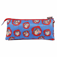 Looney Tunes Taz Tasmanian-Estuche Portatodo Triple, Azul