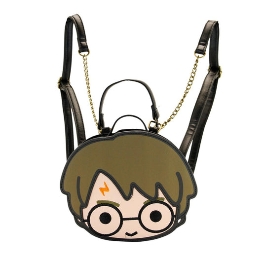 Harry Potter Chibi-Backpack Face, Brown