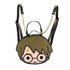 Harry Potter Chibi-Backpack Face, Brown