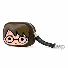 Harry Potter Chibi-Portamonete Pill, Marrone