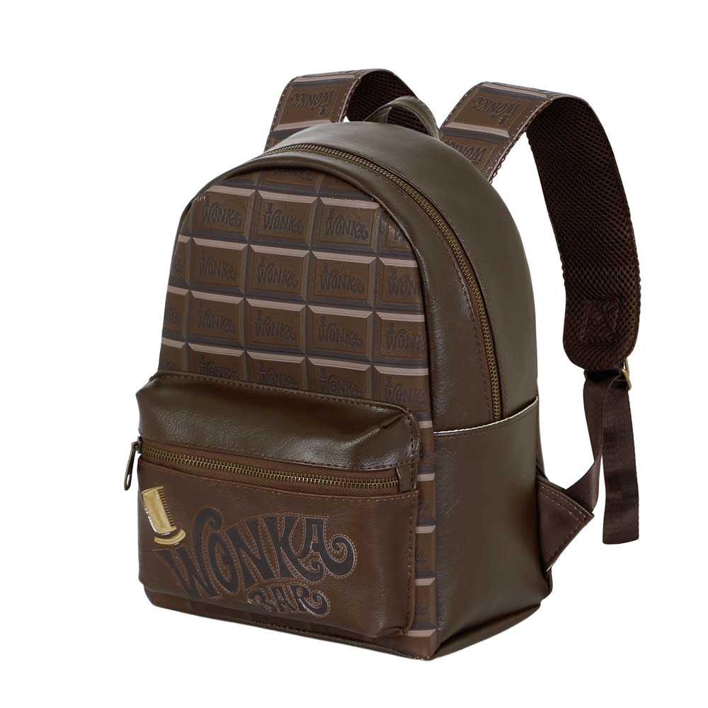 Willy Wonka Charlie and the Chocolate Factory Choco Fashion Backpack, Brown
