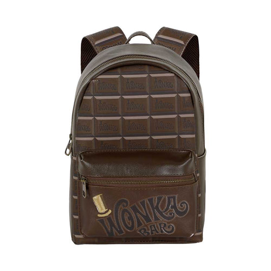 Zaino Willy Wonka Charlie e la Fabbrica di Cioccolato, Marrone
