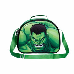 Marvel Hulk Destroy-3D Lunch Bag, Green