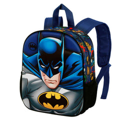 DC Comics Batman Rage-Small 3D Backpack, Blue