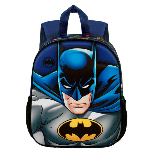 DC Comics Batman Rage-Small 3D Backpack, Blue