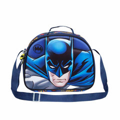 DC Comics Batman Rage-3D Lunch Bag, Blue
