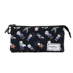 Dragon Ball (Bola de Dragón) SD-Estuche Portatodo Triple HS, Negro