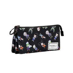 Dragon Ball (Bola de Dragón) SD-Estuche Portatodo Triple HS, Negro