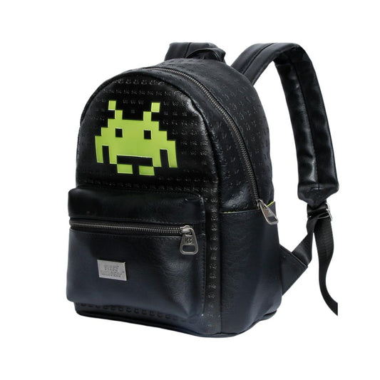 Space Invaders Alien-Fashion Backpack, Black