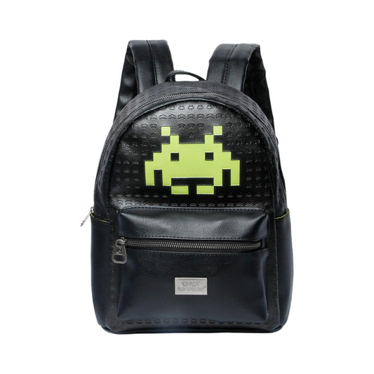 Space Invaders Alien-Fashion Backpack, Black