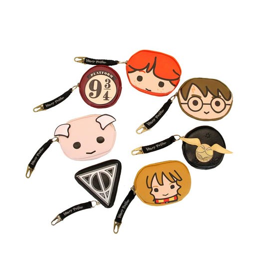 Harry Potter Assorted HP-Pill Chibi Purse Holder, Multicolor