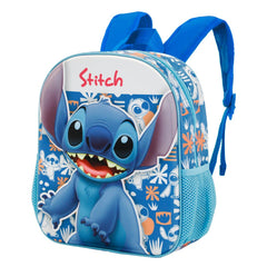Disney Lilo and Stitch Dancing-Small 3D Backpack, Blue