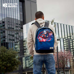 Marvel Captain America Full-HS FAN Sac à dos HS FAN, bleu