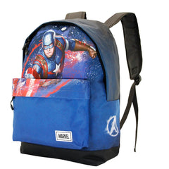 Marvel Captain America Full-HS FAN Sac à dos HS FAN, bleu