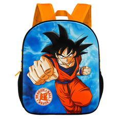 Dragon Ball (Bola de Dragón) Punch-Mochila 3D Pequeña, Azul