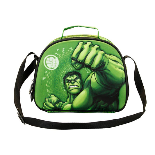 Marvel Hulk Fist-3D Lunch Bag, Green