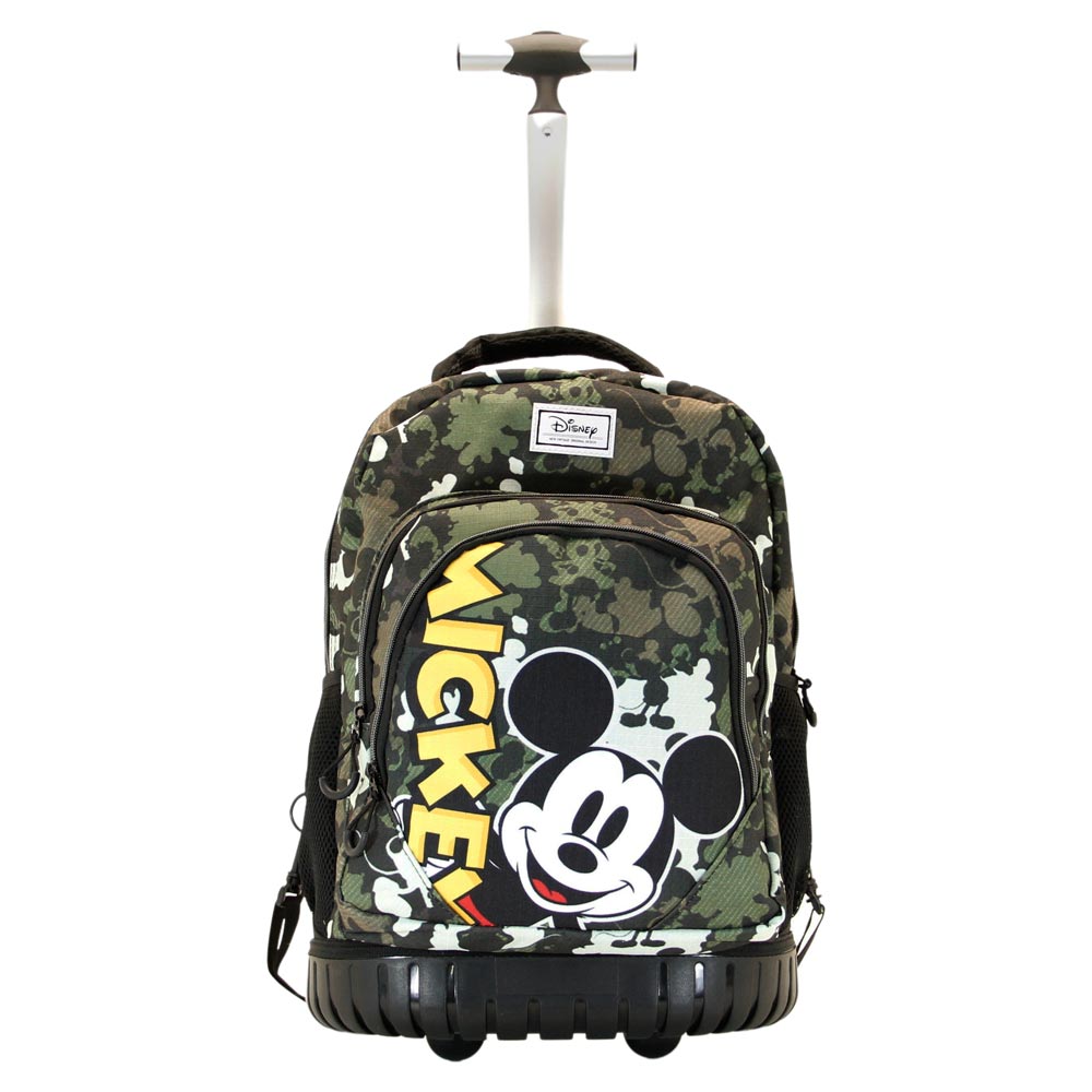 Disney Mickey Mouse Surprise-Mochila Trolley GTS FAN, Verde Militar