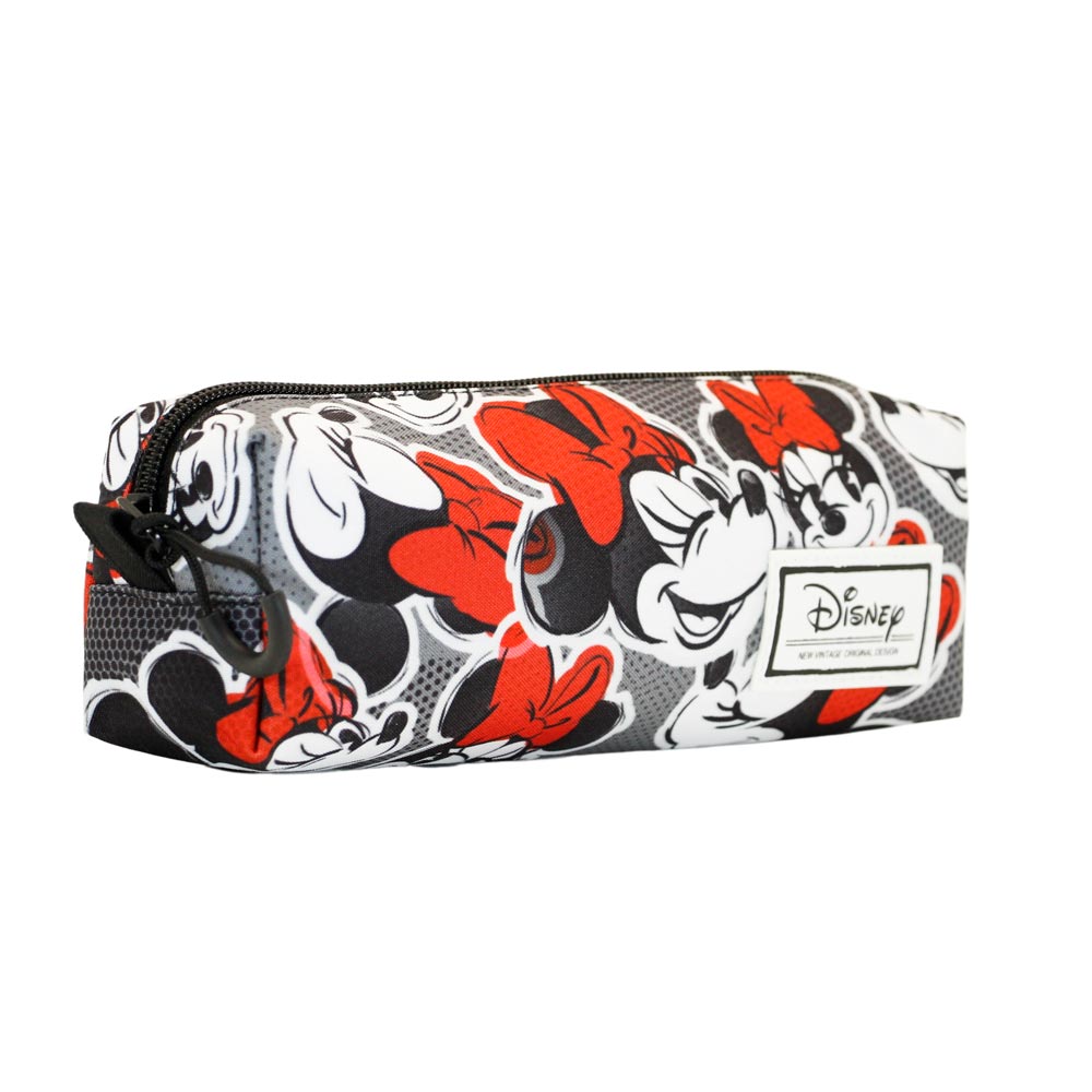 Disney Minnie Mouse Lashes-Trousse Carré FAN, Rouge