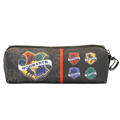 Harry Potter College-Estuche Portatodo Cuadrado FAN, Gris