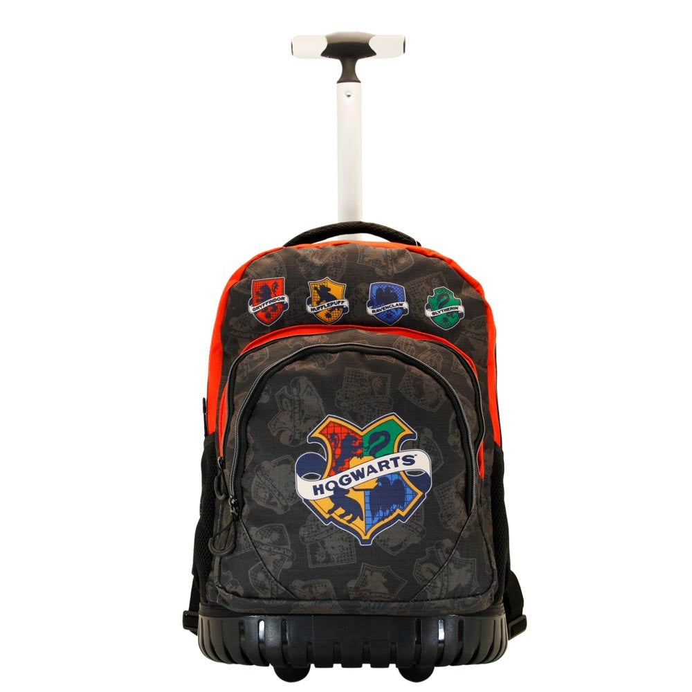 Harry Potter College Trolley Backpack GTS FAN, Grey