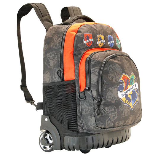 Harry Potter College Trolley Backpack GTS FAN, Grey