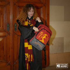 Harry Potter Gryffindor-Fight HS FAN Backpack, Red