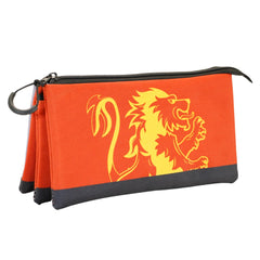 Harry Potter Gryffindor - Triple FAN Pencil Case, Red
