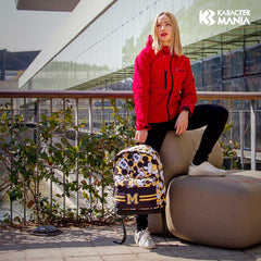 Disney Mickey Mouse Yellow-Mochila ECO 2.0, Amarillo