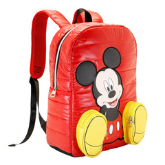 Disney Mickey Mouse Shoes-Mochila Padding db, Rojo