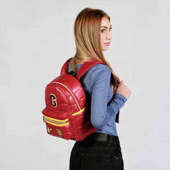Harry Potter G-Fashion Padding Backpack Fashion Padding, Red