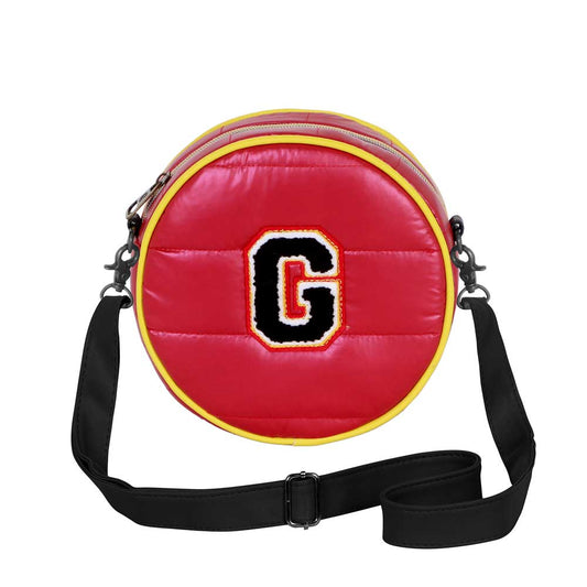 Harry Potter G-Borsa a Tracolla Rotonda Padding, Rosso