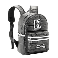 Harry Potter H-Fashion Padding Fashion Backpack, Black