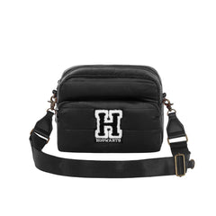 Harry Potter H-Bag IBiscuit Padding Shoulder Bag, Black